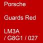 Preview: Porsche, Guards Red, LM3A / G8G1 / 027.